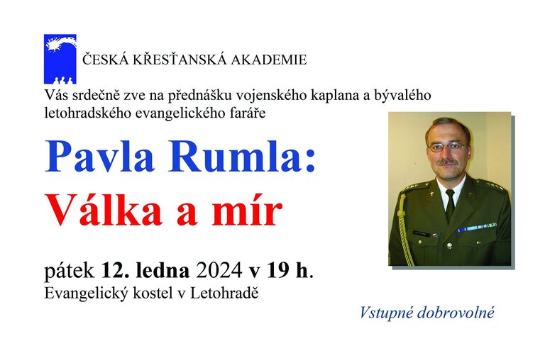 Přednáška Pavla Rumla