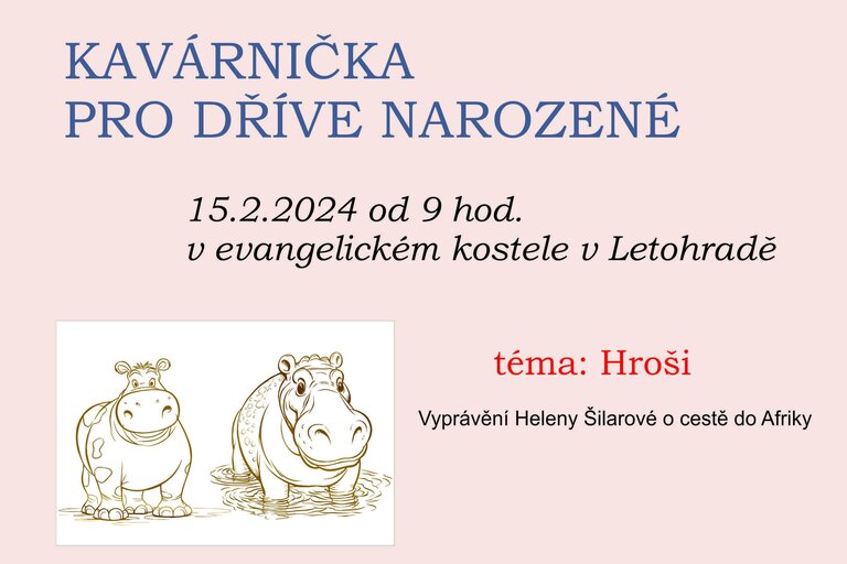 Kavárnička pro dříve narozené