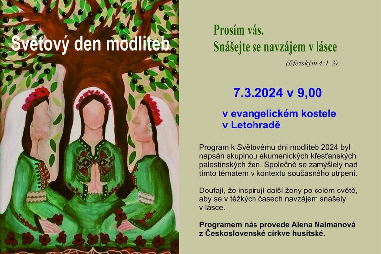 Kavárnička ke Světovému dni modliteb