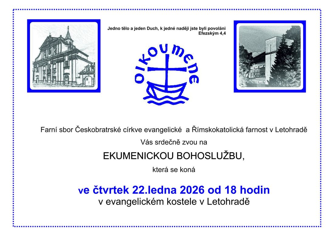 ekumenická 2026