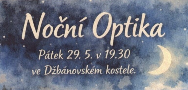 Koncert Noční optika ve Džbánově